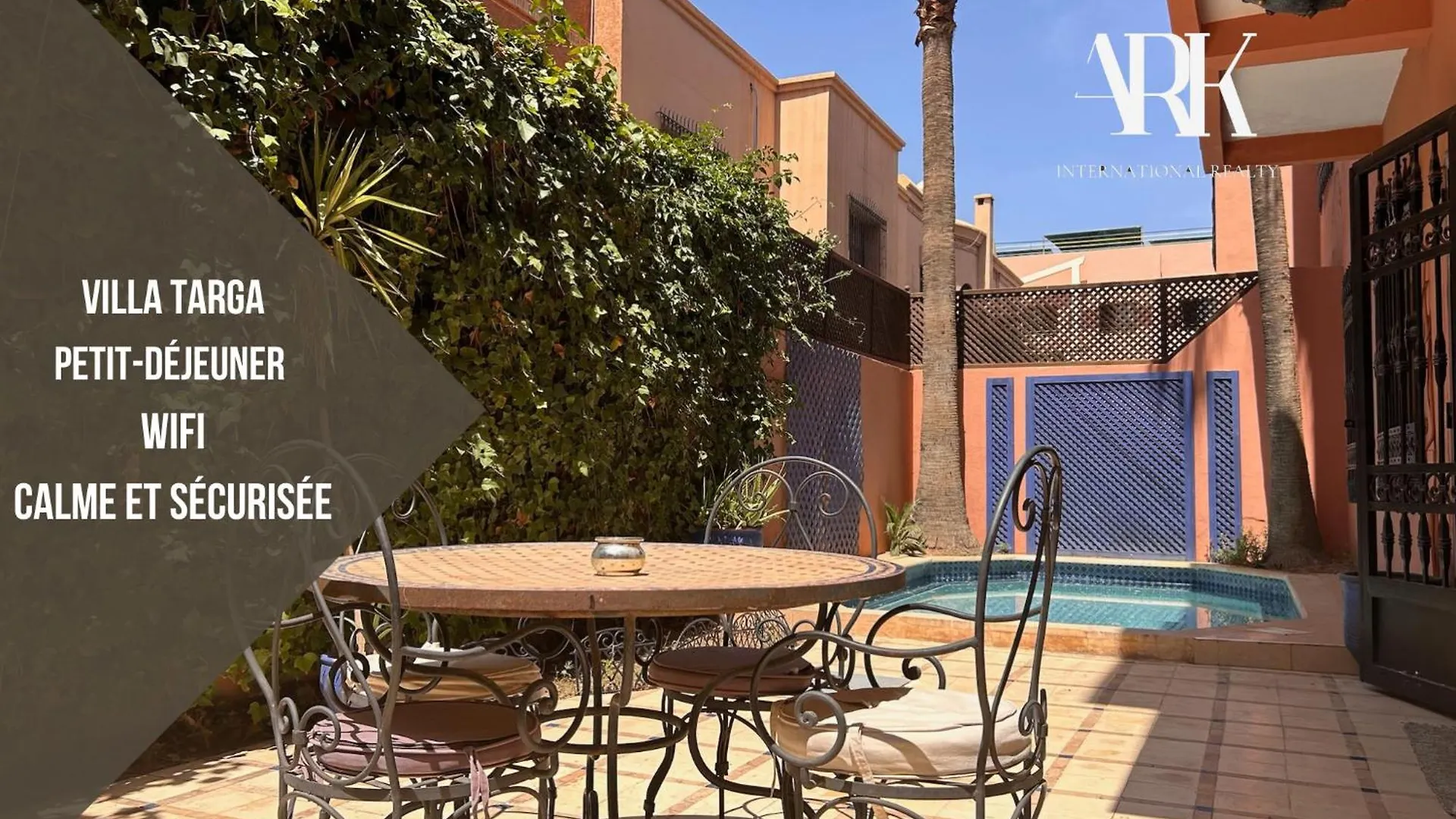 Villa Targa Piscine 10 Minutes Du Centre - Ark Realty Marrakesh 0*,